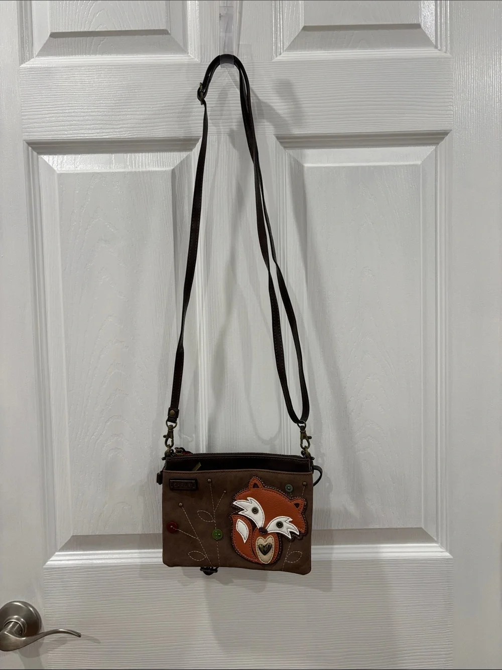 Chala Brown Crossbody Bag Fox Woodland